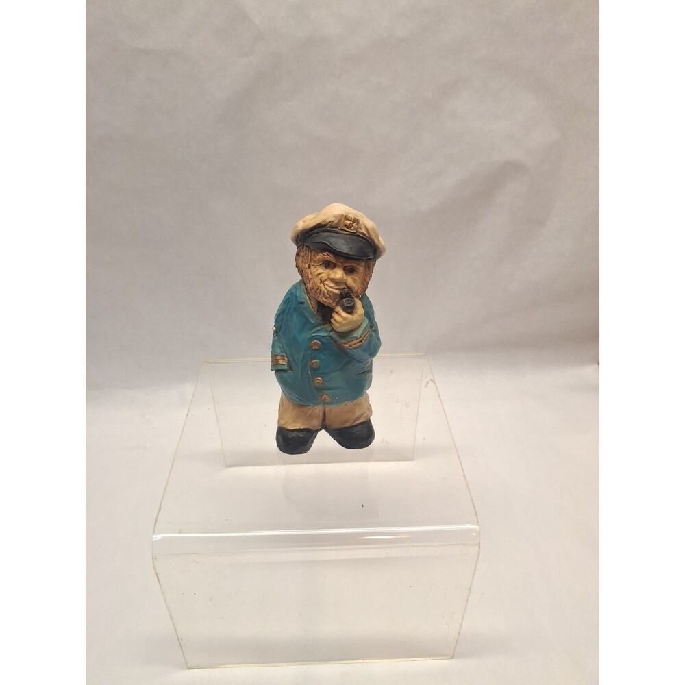 Vintage Orzeck Fisherman Statue 8.5” Figurine